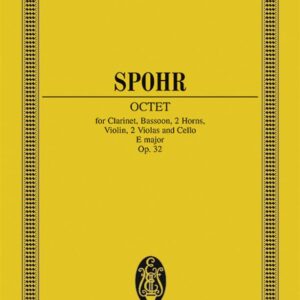 Louis Spohr | Spohr Octet Study Score | Eulenberg