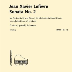 Jean-xavier Lefèvre | Sonata No. 2 in G minor | Schott