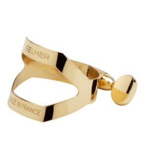 Selmer Paris | Alto Saxophone Ligature | Gold Lacquer