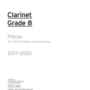 Trinity Clarinet Grade 8 Pieces 2017-2020 (part) | Trinity College London