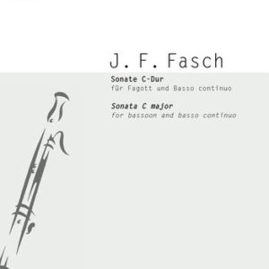 J F Fasch | Sonata  C Major for bassoon and basso continuo | Universal Edition