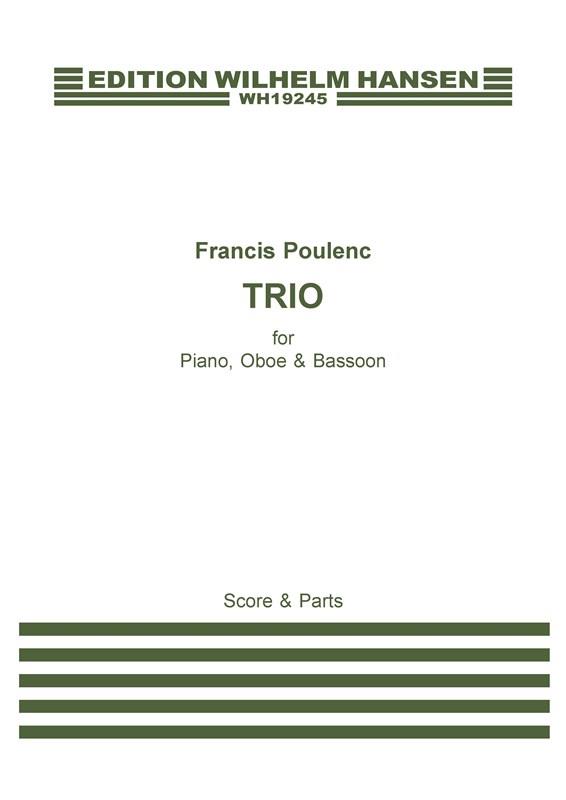 Trio for oboe, bassoon and piano Howarth of London