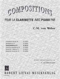 Carl Maria Von Weber | Grand Quintet Op. 34 for Clarinet and Piano | Robert Lienau Musikverlag