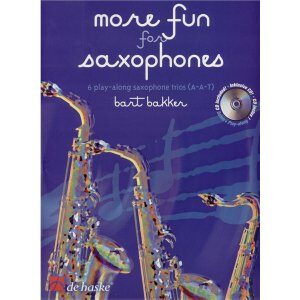 Bart Bakker | More Fun for saxophones trios | De Haske