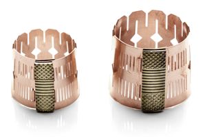 Borgani | Flexitone Bronze Large Saxophone or Clarinet Ligature