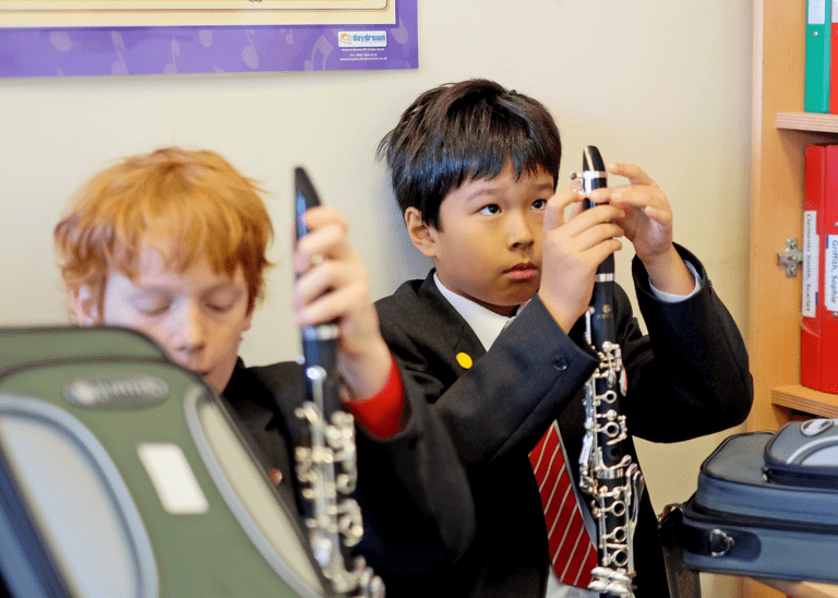 Abercorn School – 100% of Children Learning the Clarinet image