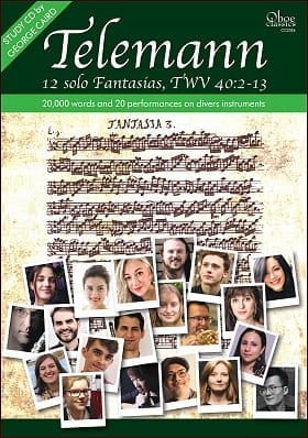 CD of the Month: Telemann 12 Solo Fantasias, TWV 40:2-13 image
