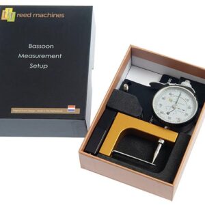 Reed Machines | Measurement Setup (Micrometer) For Bassoon
