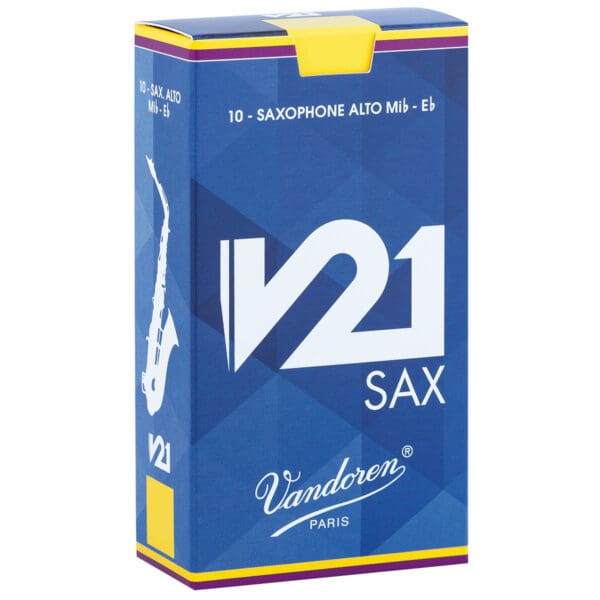 Vandoren | V21 Alto Saxophone Reeds | SR81