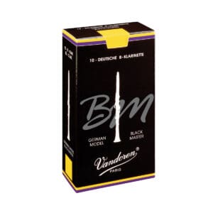 Vandoren | Black Master German/Austrian Cut Bb Clarinet Reeds CR18