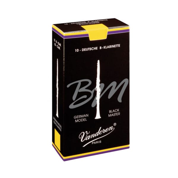 Vandoren | Black Master German/Austrian Cut Bb Clarinet Reeds CR18