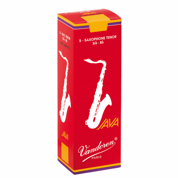 Vandoren | Red Java Filed Tenor Saxophone Reeds | SR27R