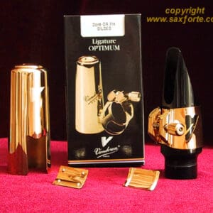 Vandoren | LC07P Optimum Alto Saxophone Ligature with Plastic Cap