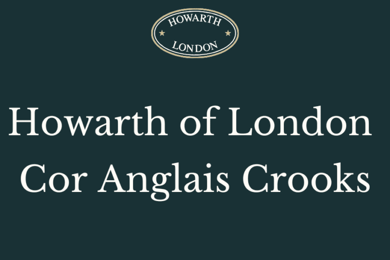 The New Range of Howarth Cor Anglais Crooks image