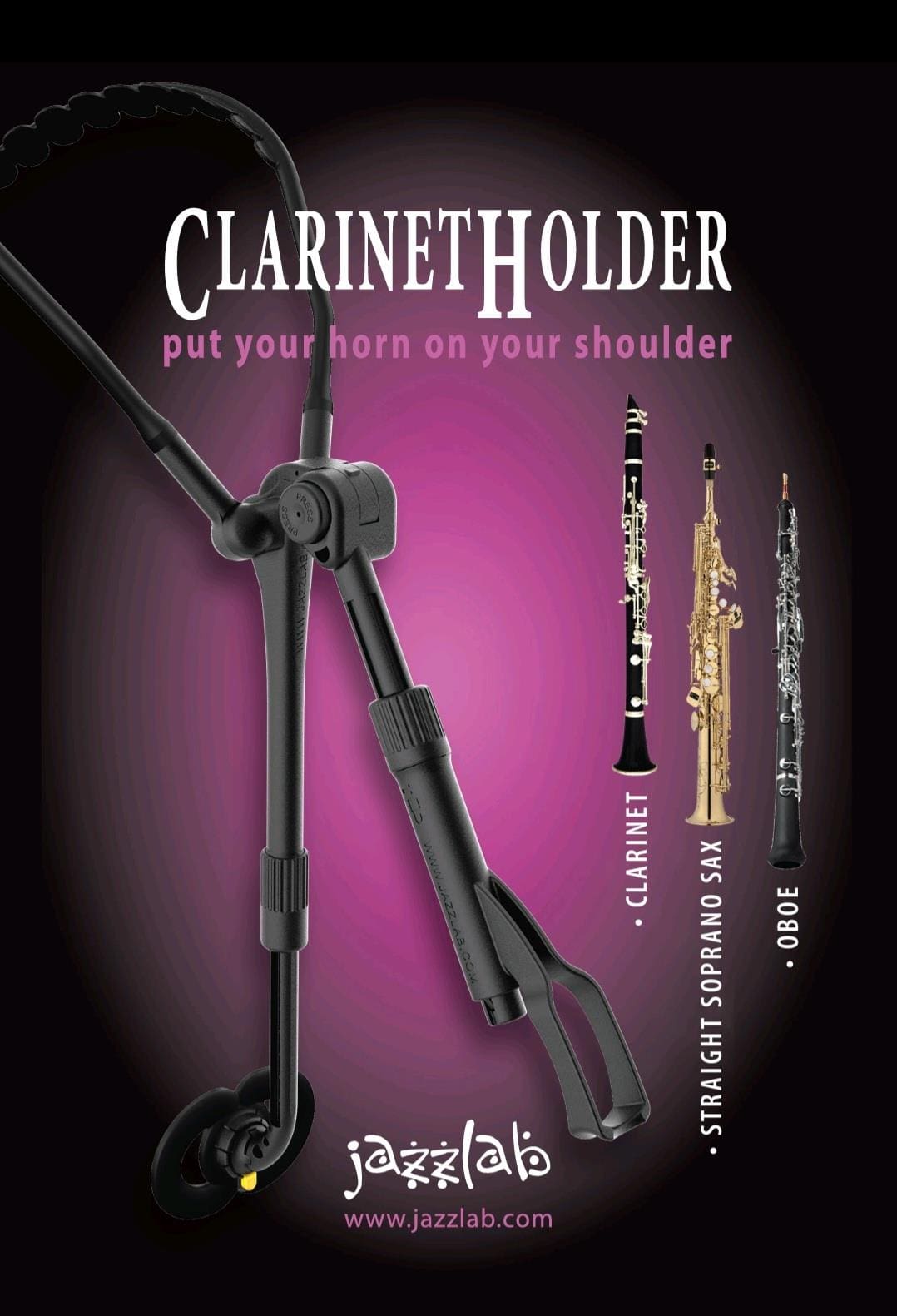 JAZZLAB | Clarinet Holder Adult Harness